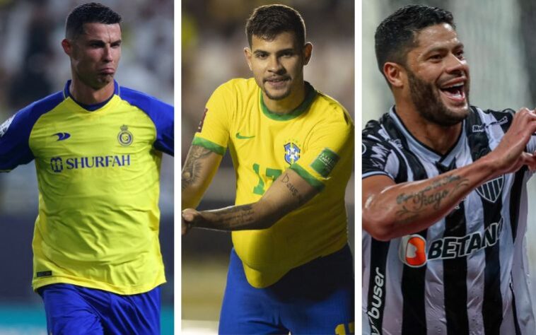 O volante Bruno Guimarães revelou seu time de infância em entrevista ao 'Charla Podcast'. O meio-campista era torcedor do Vasco na infância. O atleta da Seleção Brasileira não jogou na base de nenhuma das grandes equipes cariocas, mas nasceu e cresceu no Rio de Janeiro. Veja nesta galeria os clubes do coração de diversos jogadores. 