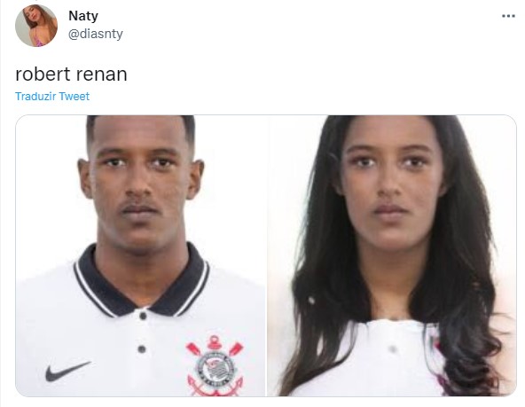 Versões femininas de jogadores do Corinthians.