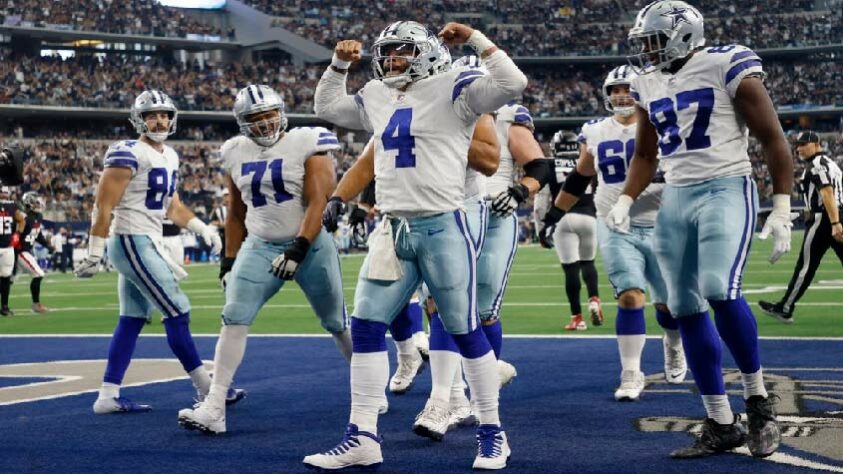 Dallas Cowboys (NFC Leste) - Candidato a chegar ao Super Bowl.