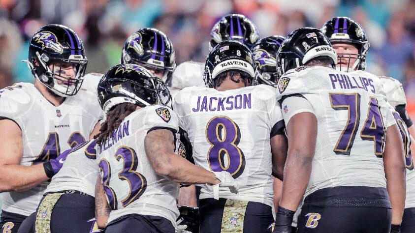 Baltimore Ravens (AFC Norte) - Pode surpreender.