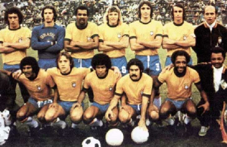 1974 - Brasil 5 x 2 Combinado Suíço - Responsáveis pelos gols brasileiros: Rivelino (3), Jairzinho e Valdomiro