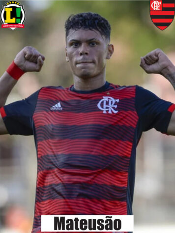 MATEUSÃO - 5,5 - Foi discreto assim como o companheiro e xará, mas foi fundamental em um lance decisivo do Flamengo. Sofreu o pênalti que originou a virada rubro-negra. 