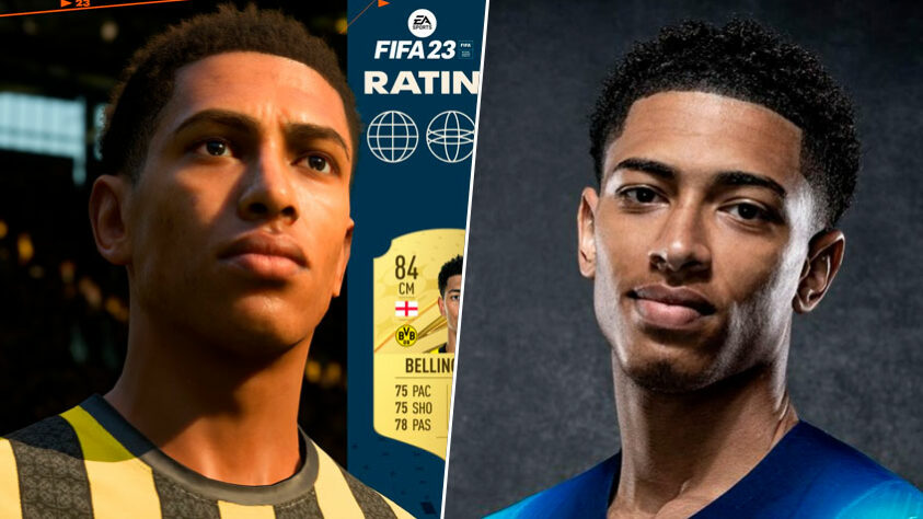 Jogadores da 3° e 4° Divisão Inglesa com FACE REAL no FIFA 23! 