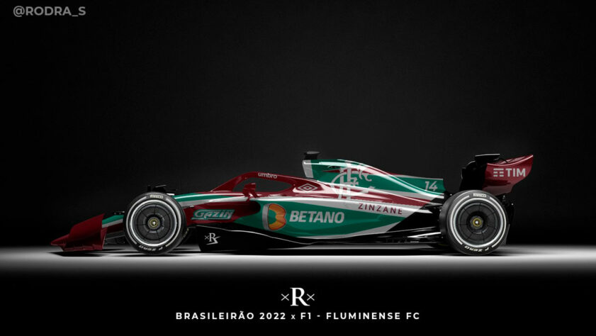 Carro de Fórmula 1 do Fluminense