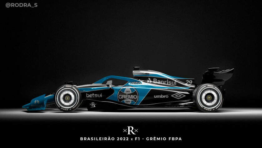 Carro de Fórmula 1 do Grêmio