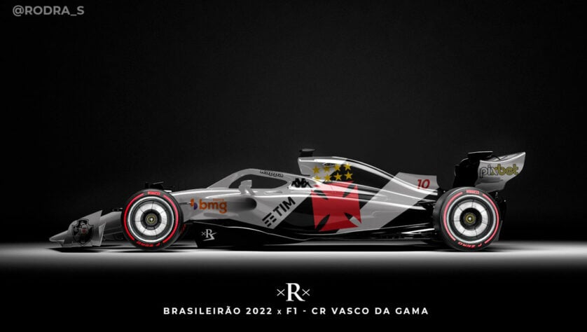 Carro de Fórmula 1 do Vasco da Gama