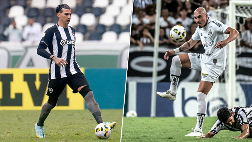 Victor Cuesta (Botafogo) x Maicon (Santos)
