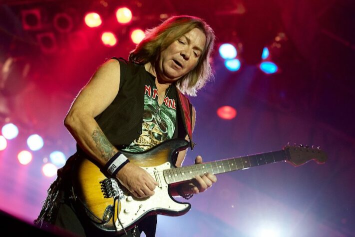 Dave Murray (inglês, guitarrista do Iron Maiden) - torcedor do Tottenham / Iron Maiden faz show no Palco Mundo em 02/09 (sexta-feira)