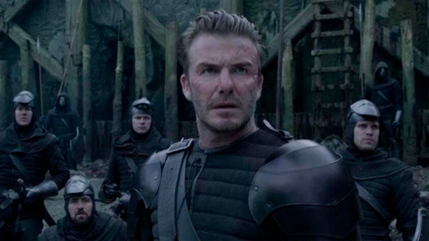 Após a aposentadoria, David Beckham participou de alguns trabalhos artísticos. Sua principal participação foi no filme "Rei Arthur: A lenda da Espada", onde atuou como um soldado do rei.