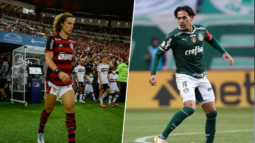 David Luiz (Flamengo) x Gustavo Gómez (Palmeiras)
