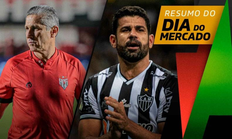 O Vasco está atrás de um novo treinador, o centroavante Diego Costa negocia com time da Premier League... Tudo isso e muito mais no resumo do final de semana do mercado!