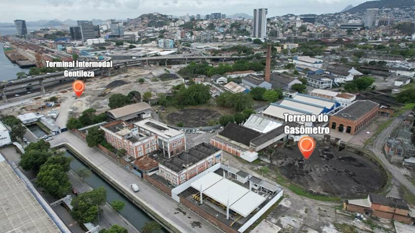 Ao lado do terreno pretendido pelo Flamengo, está sendo construído o Terminal Intermodal Gentileza, que promete melhorar o acesso à região com a integração do BRT TransBrasil, do VLT e de ônibus municipais.