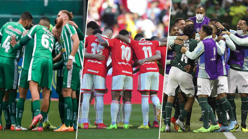 Mais uma rodada do Brasileirão se passou. O Palmeiras abriu mais vantagem na liderança, o Internacional assumiu o segundo lugar e o Juventude segue na lanterna do torneio. Confira as probabilidades de cada equipe no campeonato de acordo com os dados da Universidade Federal de Minas Gerais (UFMG).