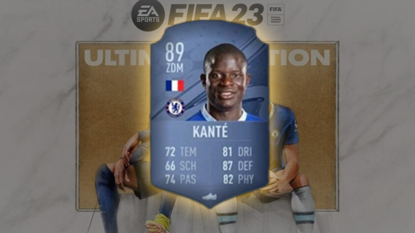 N’Golo Kanté (FRA) - volante do Chelsea - 31 anos - Overall: 89