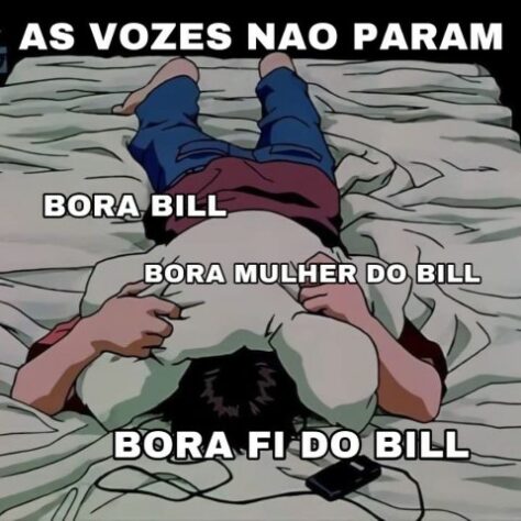 Internautas fazem memes com "Bora, Bill", brincadeira com vídeo que viralizou nas redes sociais.