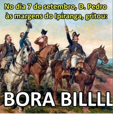 Internautas fazem memes com "Bora, Bill", brincadeira com vídeo que viralizou nas redes sociais.