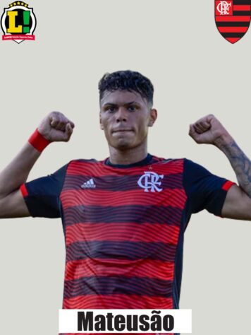 Mateusão - 5,5 - O jovem teve mais uma oportunidade como titular, mas ficou apagado no centro do ataque. Não teve grande chances para marcar e foi substituído no intervalo.