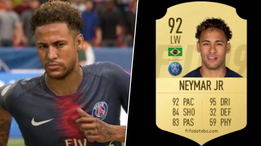 FIFA 19 - Clube: Paris Saint-Germain - Overall: 92