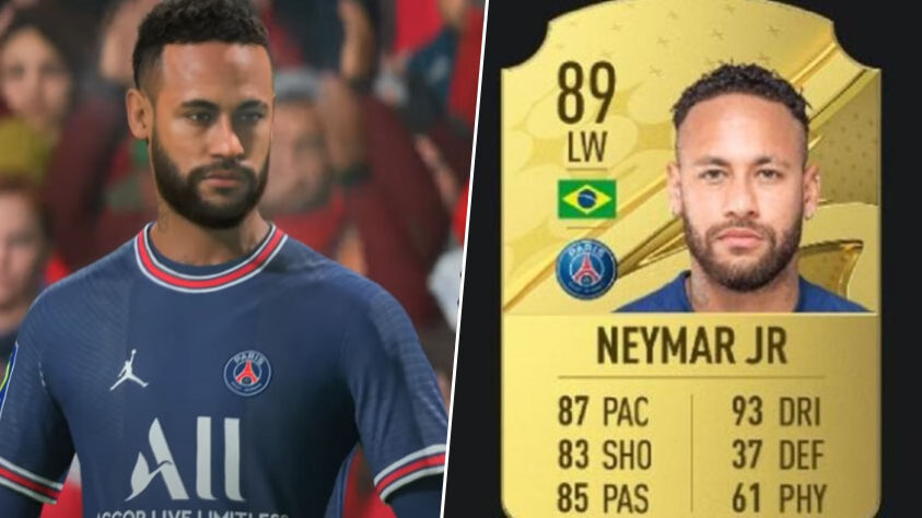  FIFA 23- Clube: Paris Saint-Germain - Overall: 89