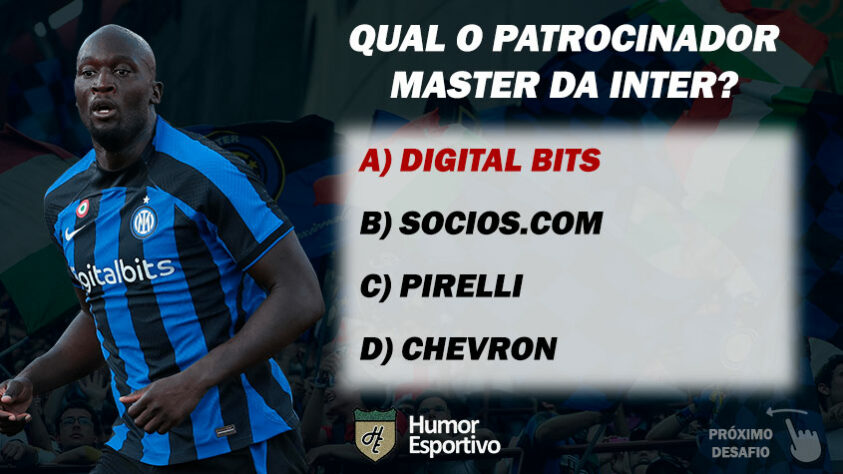 A rede de blockchain Digital Bits assumiu o espaço principal da camisa da Inter de Milão nesta temporada.