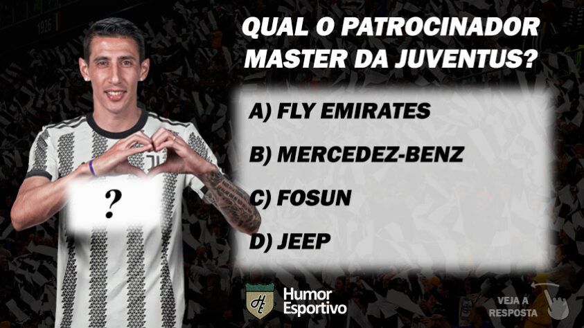 Qual o patrocinador master da Juventus?