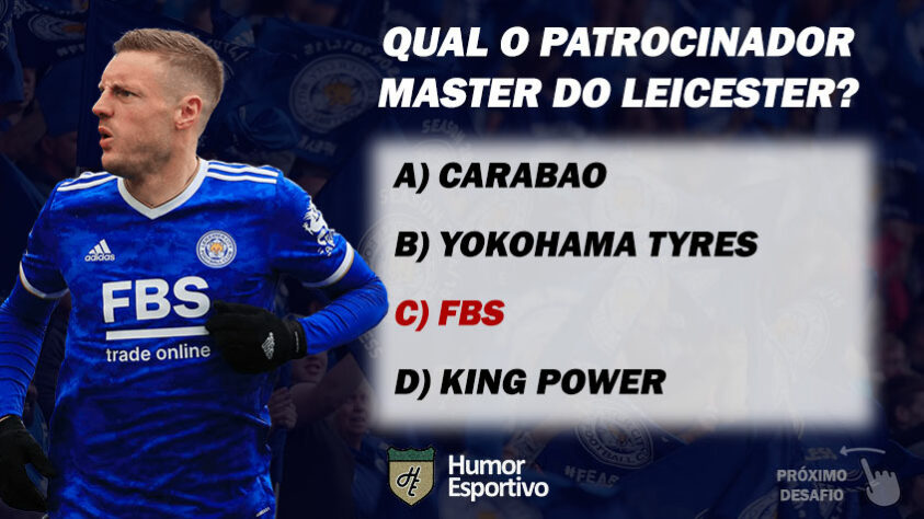 O Leicester fechou no ano passado um patrocínio master de três anos com a empresa global de investimento online FBS.