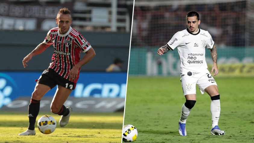 Rafinha (São Paulo) x Fagner (Corinthians)