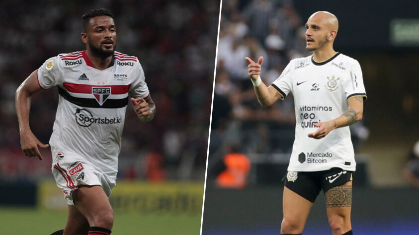 Reinaldo (São Paulo) x Fábio Santos (Corinthians)