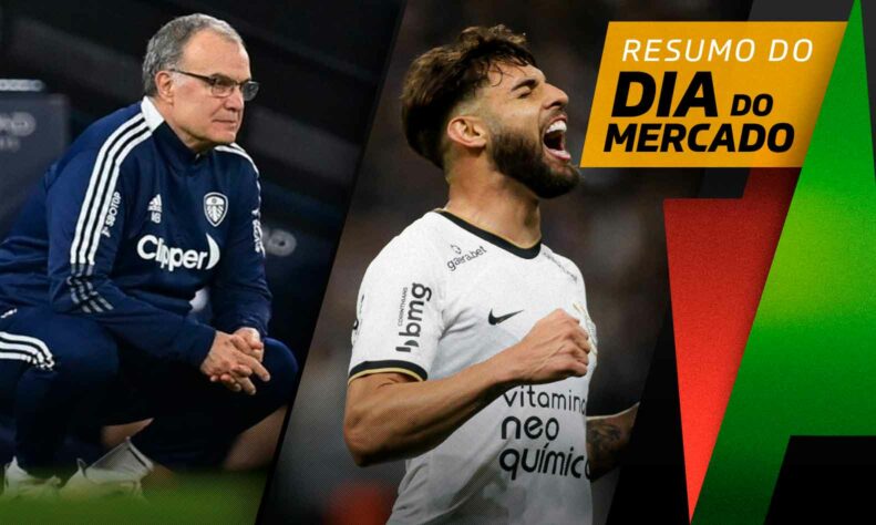 Clube Paulista negocia com Bielsa, Corinthians tem plano para comprar Yuri Alberto... tudo isso e muito mais no resumo do Dia do Mercado desta sexta-feira (23)!