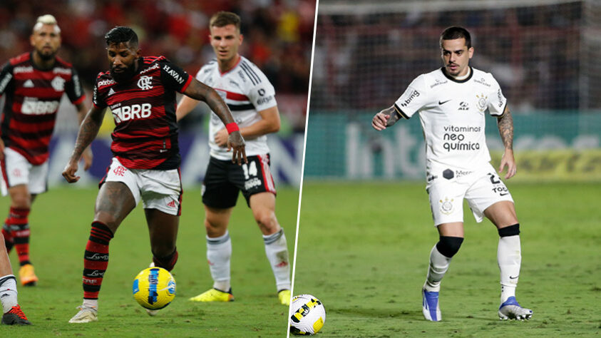 Rodinei (Flamengo) x Fagner (Corinthians)