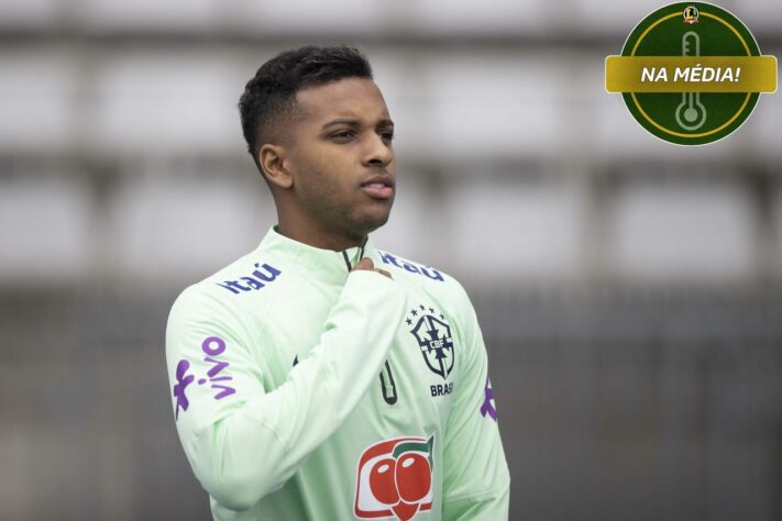 Rodrygo (Real Madrid-ESP) - NA MÉDIA - Entrou também nas duas partidas no segundo tempo e parece se firmar como opção para Tite.