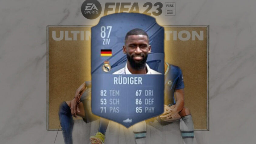 Antonio Rüdiger (ALE) - zagueiro do Real Madrid - 29 anos - Overall: 87