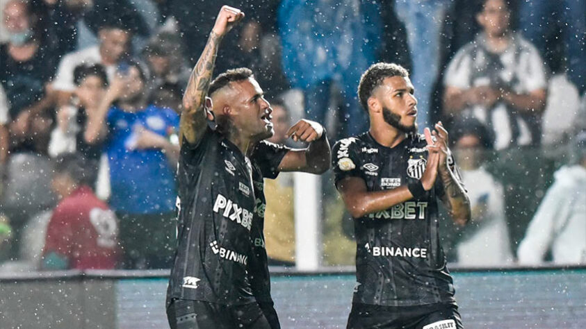 11º lugar: SANTOS (43 pontos) - 32 jogos - Libertadores: 0.81% / Sul-Americana: 84.3% / Rebaixamento: 0.001%