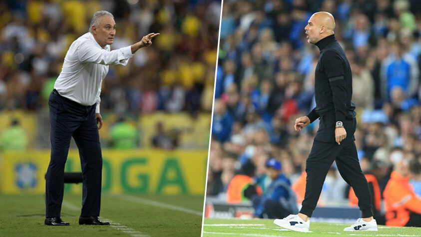 Tite (Brasil - Seleção Brasileira) x Guardiola (Espanha - Manchester City)