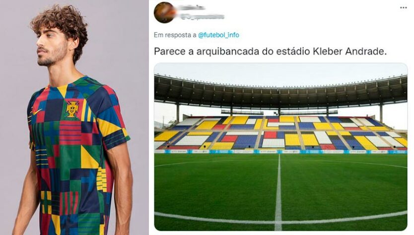 A camisa pré-jogo de Portugal para Copa do Mundo rendeu brincadeiras envolvendo Romero Britto, Lego e muito mais.