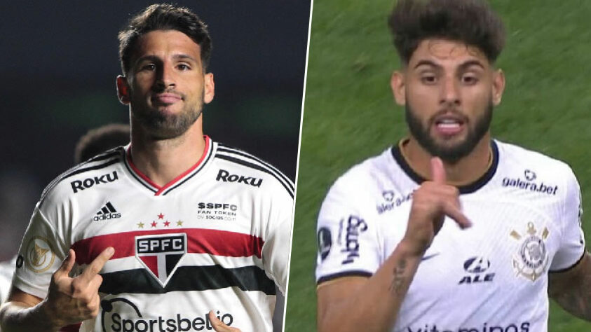 Calleri (São Paulo) x Yuri Alberto (Corinthians)