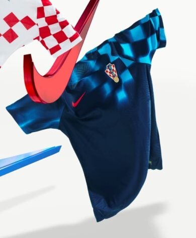 Croácia (grupo F): camisa 2 / fornecedora: Nike