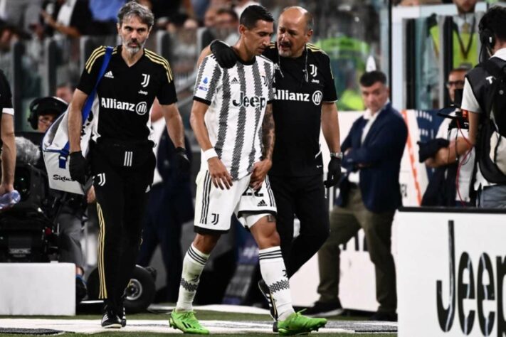 Jogadores do Juventus na semi - Rabiot (França), Di María (Argentina) (foto) e Paredes (Argentina)