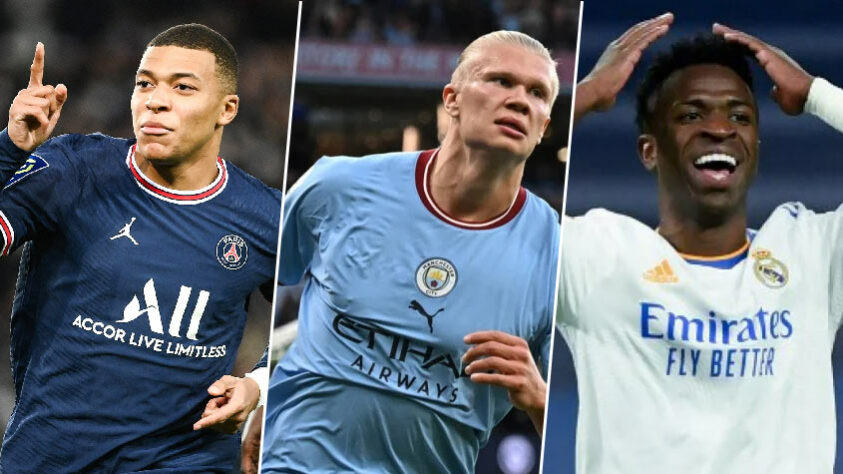 A fase de grupos da Champions League 2022/23 começa nesta terça-feira (6). O LANCE! destacou os 33 jogadores mais valiosos da competição, de acordo com o site Transfermarkt, com valores a partir de 70 milhões de euros. E tem brasileiro na lista. Confira!