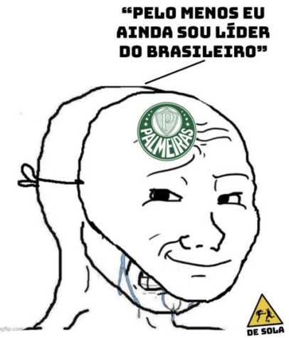 Palmeiras sem Mundial, Felipão herói e Pablo iluminado: rivais fazem memes com queda do Verdão na Libertadores.