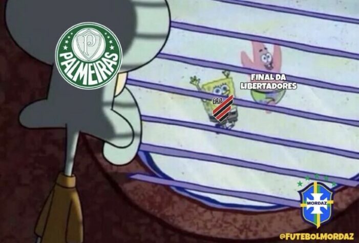 Palmeiras sem Mundial, Felipão herói e Pablo iluminado: rivais fazem memes com queda do Verdão na Libertadores.