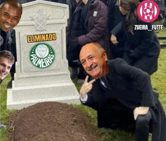 Palmeiras sem Mundial, Felipão herói e Pablo iluminado: rivais fazem memes com queda do Verdão na Libertadores.