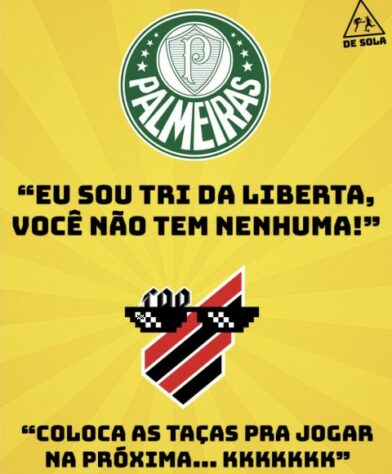 Palmeiras sem Mundial, Felipão herói e Pablo iluminado: rivais fazem memes com queda do Verdão na Libertadores.