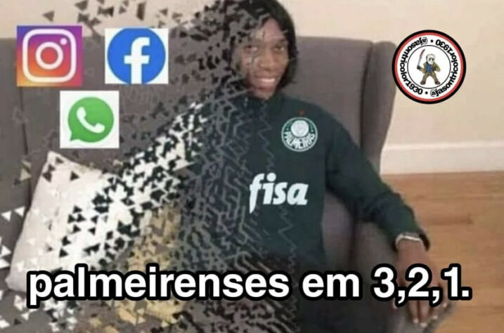 Palmeiras sem Mundial, Felipão herói e Pablo iluminado: rivais fazem memes com queda do Verdão na Libertadores.