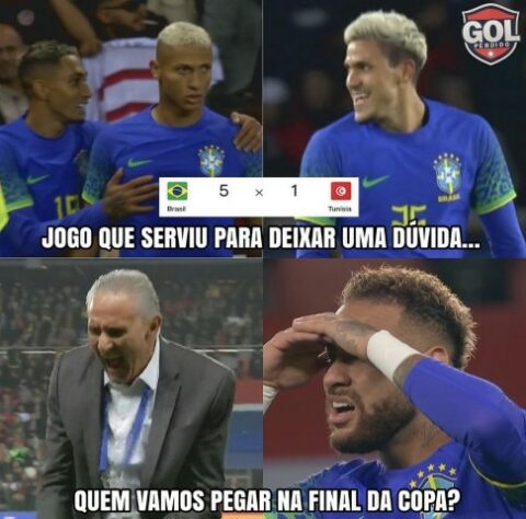 Antes da estreia da Seleção, memes enchem as redes sociais