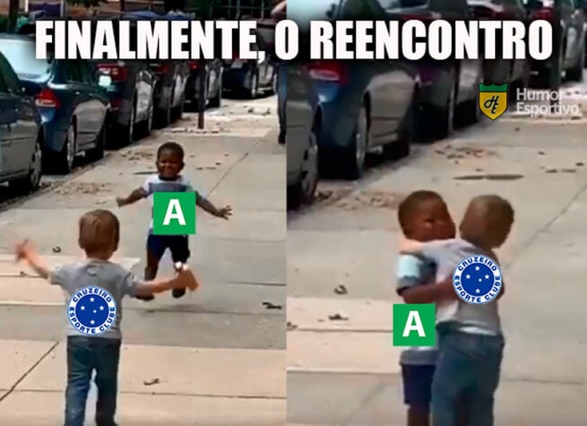 Após vitória sobre o Vasco, Cruzeiro garante vaga na Série A e torcedores fazem memes na web.