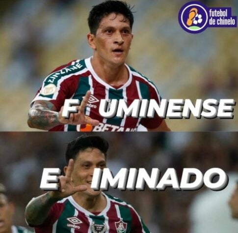 Copa do Brasil: Fluminense é eliminado pelo Corinthians e torcedores fazem memes com Felipe Melo, Diniz e Germán Cano.
