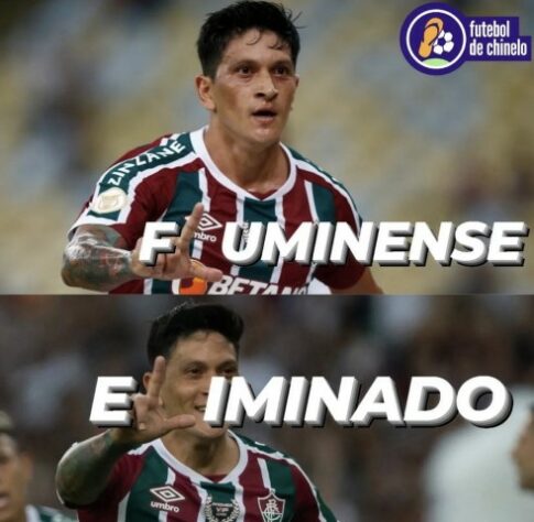 Copa do Brasil: Fluminense é eliminado pelo Corinthians e torcedores fazem memes com Felipe Melo, Diniz e Germán Cano.