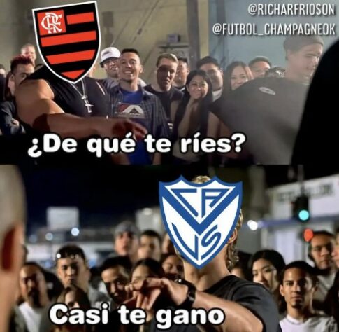 Libertadores: Flamengo vence o Vélez, garante vaga na decisão contra o Athletico e rubro-negros fazem memes nas redes sociais.