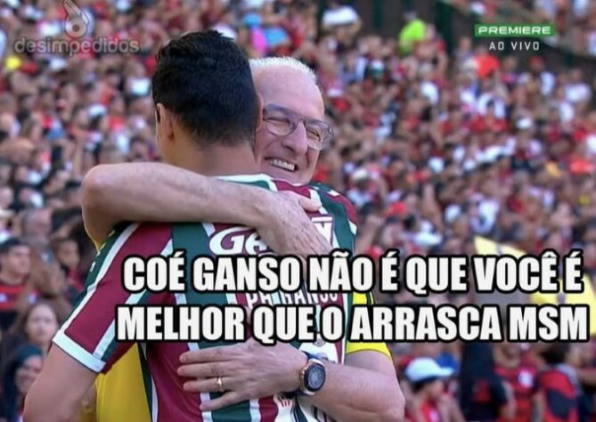 Os melhores memes da vitória do Fluminense sobre o Flamengo pela 27ª rodada do Brasileirão.